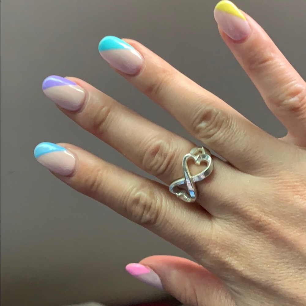 Tiffany & Co. Paloma Picasso double heart ring